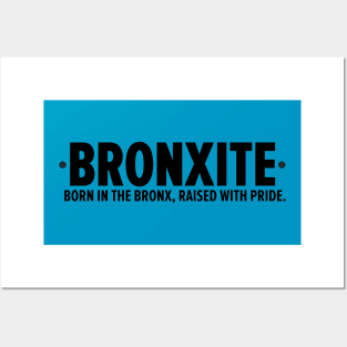 Bronxites United - Stylish Typography Tee Posters and Art